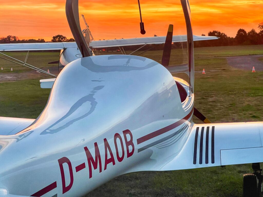 Dynamic WT9 in der Abendsonne