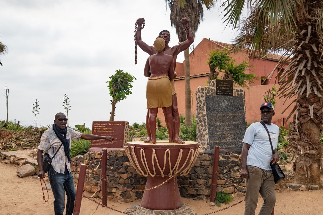 Denkmal zur Erinnerung an die Sklaverei auf der Île de Gorée