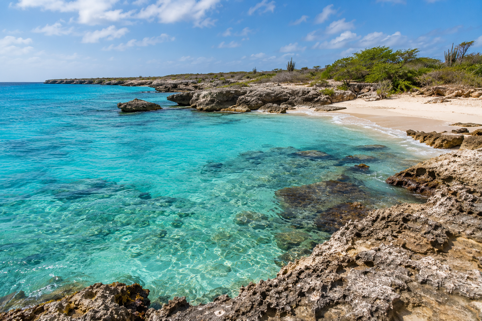 Aruba · Kleine Buchten an der Küste