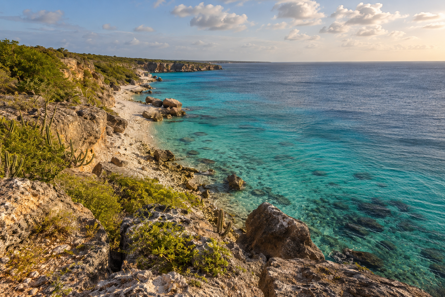 Bonaire · Felsige Westküste