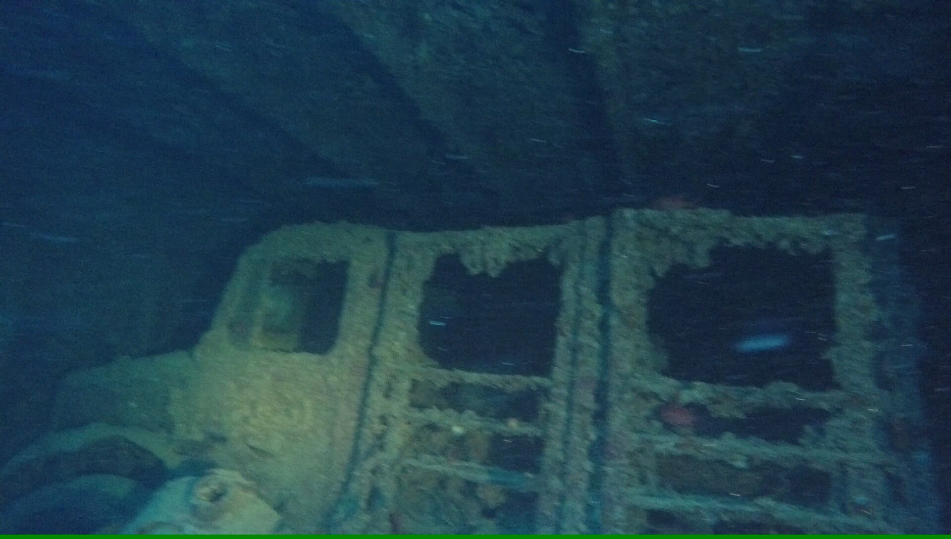 Unterwasseransicht des Wracks Thistlegorm