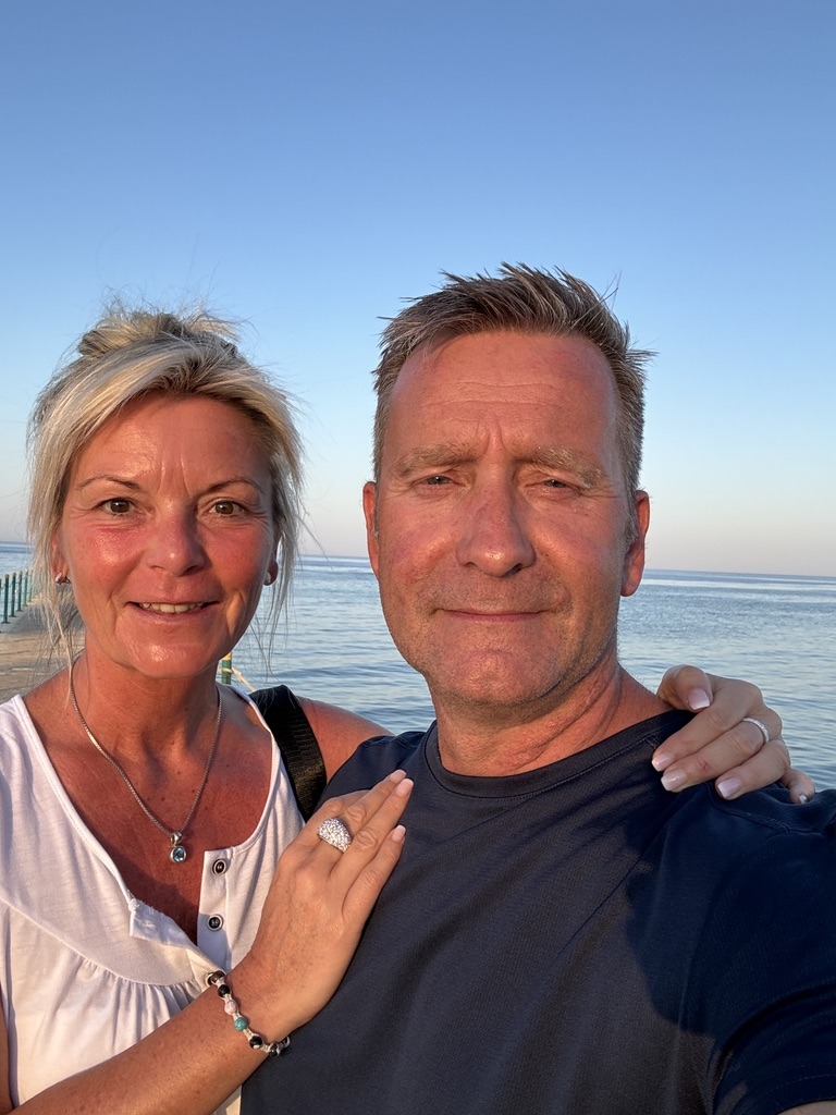 Wir zwei am Meer beim Flamenco
