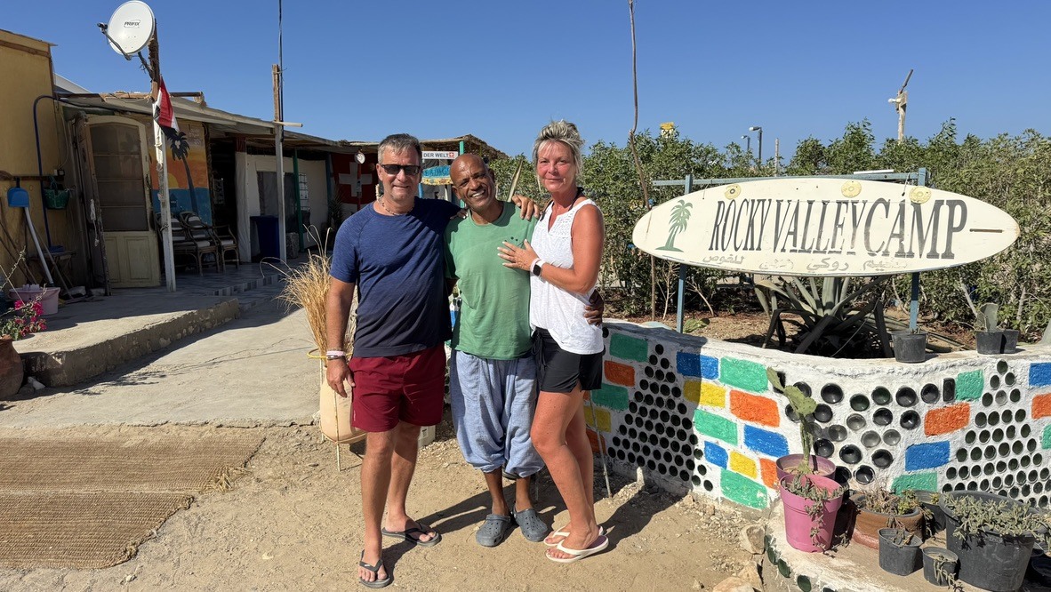 Zu Besuch bei unserem Freund Hasan im Rocky Valley Camp