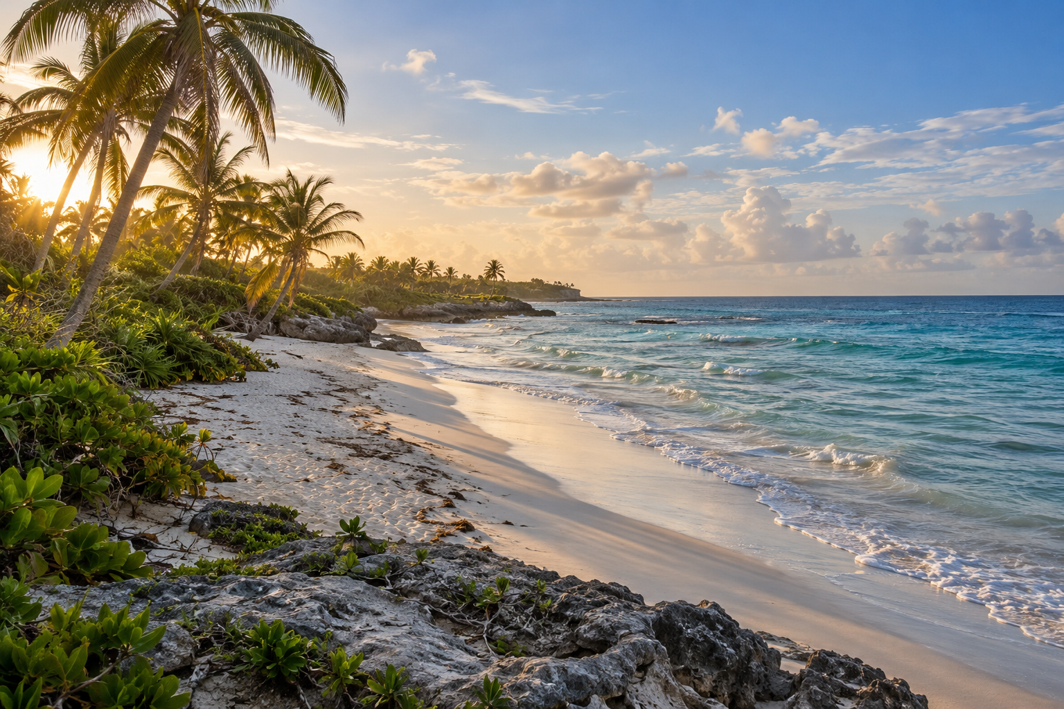 Riviera Maya · Zeit am Strand