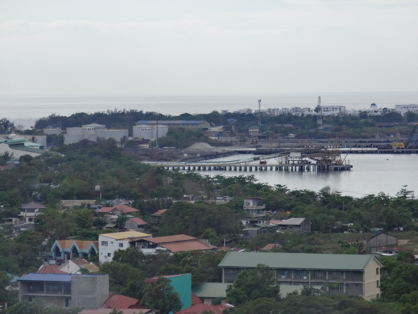 Poro Point und die Küste von San Fernando