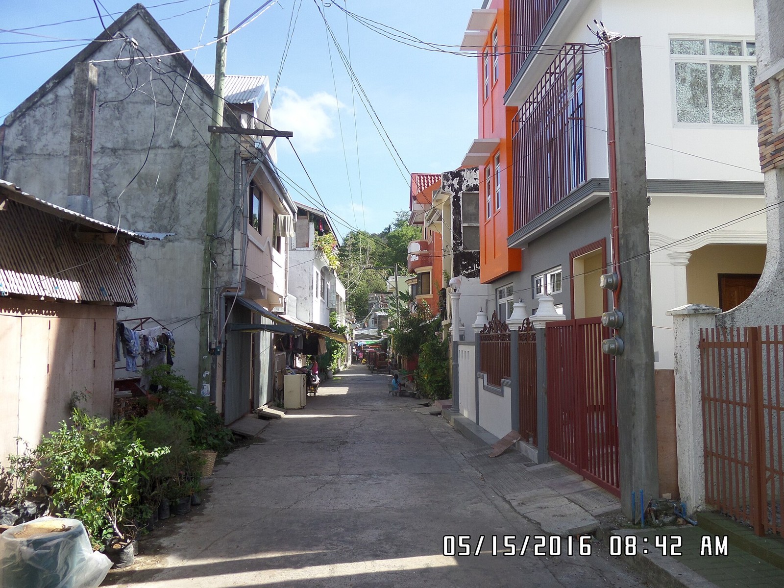 Straßenszene in Romblon, Aufnahme von 2016