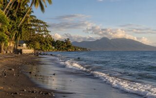 Küstenlandschaft und Meer auf den Philippinen