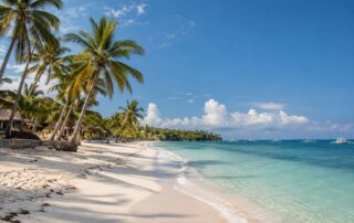 Küstenlandschaft und Meer auf den Philippinen