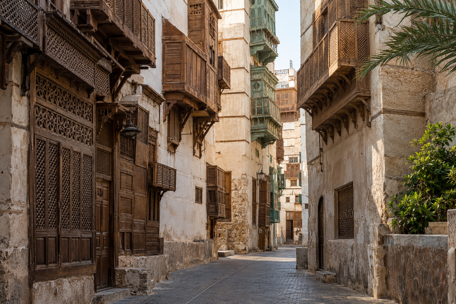 Jeddah · Historische Architektur in Al-Balad
