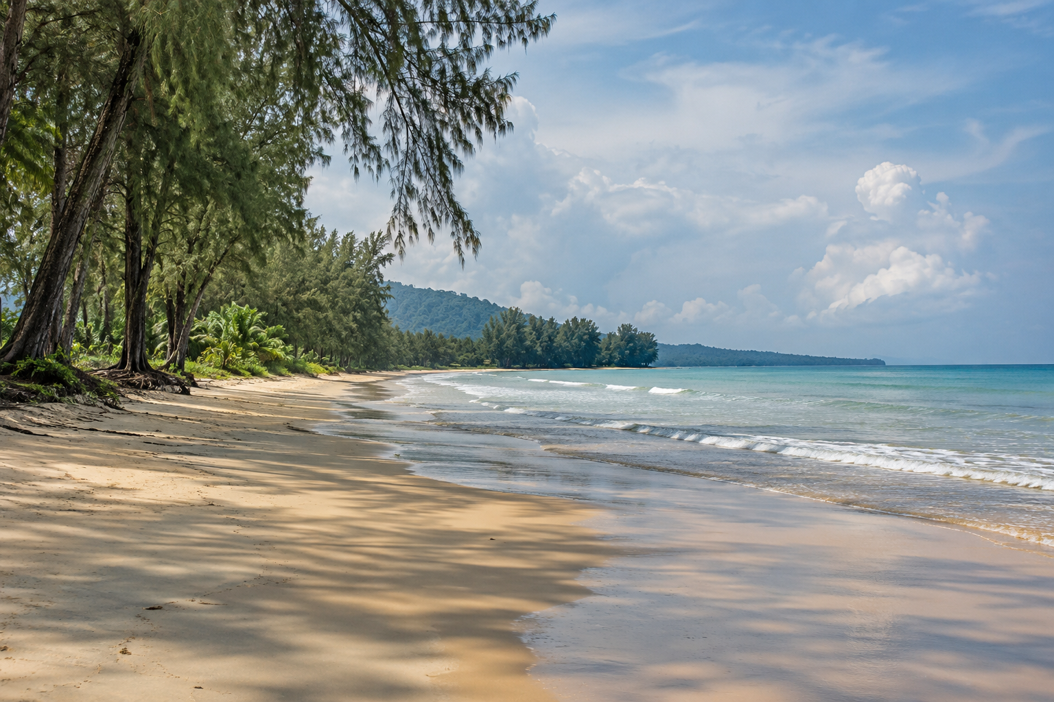 Khao Lak: ruhige Strandstunden an der Andamanensee.